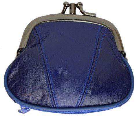 KISSLOCK Leather Change Purse with Clasp and zipper bottom pouch –  Improving Lifestyles